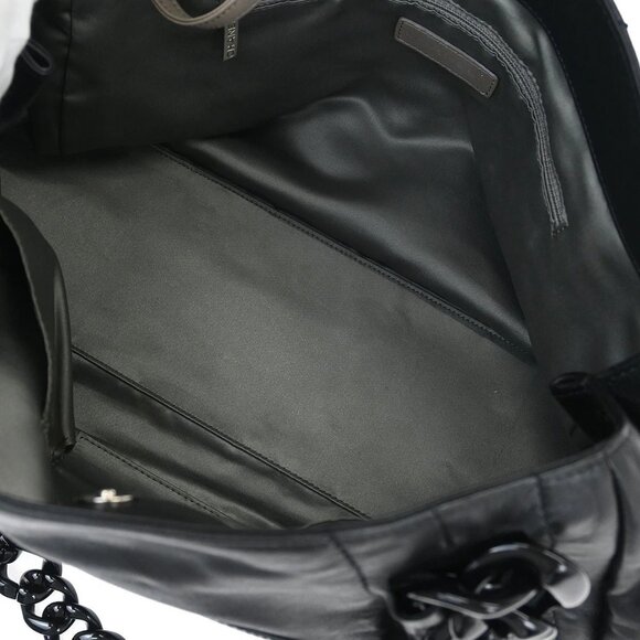 Chanel Black Calfskin Modern Chain Tote Bag 115777 - Picture 6 of 9